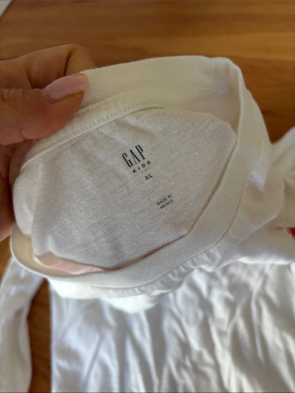 Gap long sleeve racer t shirt